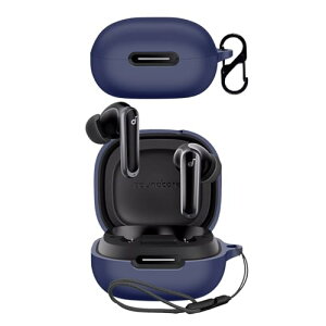 Anker Soundcore P40i �P�[�X �J�o�[ ���C�����X �C���z�� �V���R�� �ی�P�[�X (�J���r�i�t��+�X�g���b�v�t�� ) �����h�~ �L�Y�h�~ �ϏՌ� �����[�d�\ �h�� �h�o (�u���[)