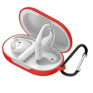 Anker Soundcore AeroFit �P�[�X �J�o�[ Soundcore AeroFit �V���R�� �\�t�g�P�[�X �ی�J�o�[ �h�� �h�o �����h�~ �L�Y�h�~ �S�ʕی� �y�� �J���r�i�t�� (���b�h)