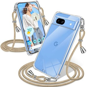 Google Pixel 8a �P�[�X �N���A �V�����_�[ �ϏՌ� �s�N�Z��8a �J�o�[ �X�}�z�P�[�X ���� �D��X�g���b�v�t�� ������ ��|�� �R�t�� �J�o�[ ��|�� �V���O���V�����_�[���[�v �΂߂��� ���߉\��