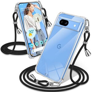 Google Pixel 8a �P�[�X �N���A �V�����_�[ �ϏՌ� �s�N�Z��8a �J�o�[ �X�}�z�P�[�X ���� �D��X�g���b�v�t�� ������ ��|�� �R�t�� �J�o�[ ��|�� �V���O���V�����_�[���[�v �΂߂��� ���߉\��
