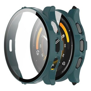 GARMIN Venu 3 �J�o�[ �K�[�~�� Venu 3 �P�[�X PC�f�� �K�[�~�� Venu 3 �J�o�[ �K���X�t�B������̌^ �S�ʕی� ��d�\�� �h�o �� �L�Y�h�~ �y�� (�O���[��) �݊��i �ЊO�i