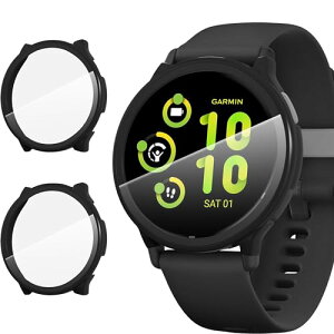 Garmin Vivoactive 5 �ی�P�[�X ������ �n�[�hPC�� �K�[�~�� Vivoactive 5 �ی�J�o�[ -��+�� (2��)