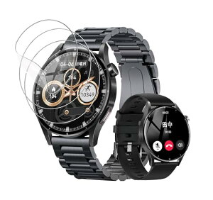 FOSMET QS40 �t�B���� �ی�t�B���� �X�}�[�g�E�H�b�` Smart Watch 1.43�C���` �ی�t�B���� �����x ���������x ��U�h�~ ���˒ጸ ������ɋ��� �w��h�~ �_��t�B���� �t���ی�t�B���� 3������