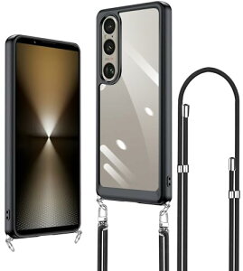Sony Xperia 1 VI �P�[�X �N���A �V�����_�[ SO-51E SOG13 �P�[�X ������ ��|�� �R�t�� �΂߂��� ���߉\�� xperia1vi �J�o�[ ���^ ���� PC�w�� + TPU�o���p�[ �ϏՌ� ���h�~ ���΂݂Ȃ� ���� ���C����