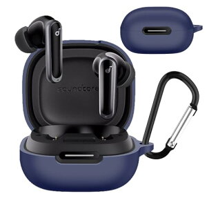 Anker Soundcore P40i �P�[�X Anker Soundcore P40i �J�o�[ �����h�~ �L�Y�h�~ �V���R���P�[�X �����[�d�\ �S�ʕی� �J���r�i�t�� (�u���[)