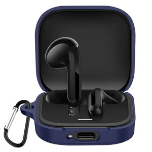 xiaomi redmi buds 6 �P�[�X ���ɔ� �V���R�� LED�� �ϏՌ� �h�� �h�o �y�ʃf�U�C�� ���C�����X�[�d�Ή� ���h�~ �����h�~ �V���v���X���� �J���r�i�t�� (�u���[)