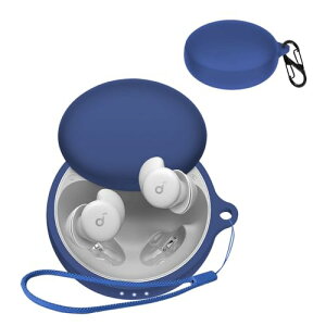 Anker Soundcore Sleep A20 �P�[�X �J�o�[ Soundcore Sleep A20 �V���R�� �P�[�X �y�� ���^ ����~�� ���[�J�o�[ �S�ʕی� �[�d�֗� Soundcore Sleep A20 �ی�P�[�X (�o�[ �u���[)