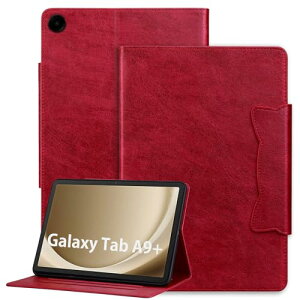 Galaxy Tab A9 Plus �^�u���b�g �P�[�X Galaxy Tab A9 Plus �P�[�X �蒠�^ Galaxy Tab A9+ �P�[�X SM-X210 / SM-216 / SM-X218 �P�[�X ���킢���L�� �X�^���h�@�\ �ϏՌ� ����PU���U�[ �J�[�h���[ ���΃N���b�v �S�ʕ�