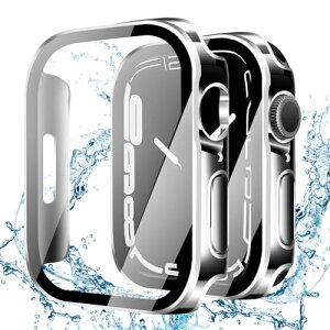 �A�b�v���E�H�b�` �J�o�[ Series 9 / 8 / 7 �A�b�v���E�H�b�` �P�[�X PC�f�� IP68 �h�� 3D���p�G�b�W�f�U�C�� ���� Apple Watch �P�[�X �K���X�t�B���� ��̌^ �� ��d�\�� Apple Watch �J�o�[ �S�ʕی� 
