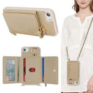 iPhone SE 2022 (��3����) / SE 2020 (��2����) ��|���P�[�X �蒠�^ iPhone 7 / 8 �P�[�X�����O ���|���΂߂��� �V�����_�[ ������v+TPU �}�O�l�b�g ���z�^�J�o�[ IC�J�[�h ���D���ꏬ�K���� ���[�|�P�b