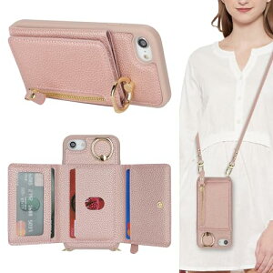 iPhone SE 2022 (��3����) / SE 2020 (��2����) ��|���P�[�X �蒠�^ iPhone 7 / 8 �P�[�X�����O ���|���΂߂��� �V�����_�[ ������v+TPU �}�O�l�b�g ���z�^�J�o�[ IC�J�[�h ���D���ꏬ�K���� ���[�|�P�b
