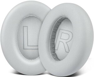 �C���[�p�b�h �C���[�N�b�V���� Anker Sound-core Life 2 (Not fit Life 2 Neo) / Q20 / Q20+ / Q20I / Q20BT�Ƃ̌݊��������� �_�炩���v���e�C�����U�[ �m�C�Y�A�C�\���[�V�����t�H�[�� �w�b�h�p�b�h -�O���[ 
