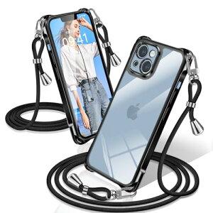 iPhone 14 Plus �P�[�X �N���A �V�����_�[ �ϏՌ� iPhone14Plus �J�o�[ �N���X�{�f�B�V�����_�[ ���� �A�C�t�H��14Plus �J�o�[ ���b�L���H �V���v�� �������� TPU�X�}�z �|�[�^�u�� ������h�� �l���̕�