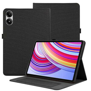 Xiaomi POCO Pad / Redmi Pad Pro �P�[�X 12.1�C���` ���^ �y���z���_�[�t�� �����p���� �J�[�h���[�\ �S�ʕی� �Ռ��z�� �C�菝�h�~ Xiaomi POCO Pad / Redmi Pad Pro (�u���b�N)