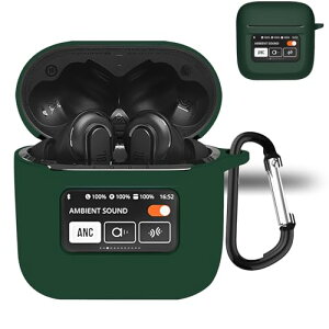 JBL TOUR PRO 2 �P�[�X �V���R���� �S�ʕی� �����h�~ �L�Y�h�~ �ϏՌ� �����[�d�\ �y�ʏ��^ �J���r�i�t�� (�O���[��) �݊��i �ЊO�i