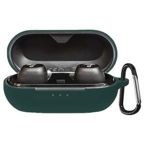 Anker Soundcore Liberty Neo 2 �P�[�X �V���R���� �S�ʕی� �����h�~ �L�Y�h�~ �ϏՌ� �����[�d�\ �y�ʏ��^ �J���r�i�t�� (�O���[��) �݊��i �ЊO�i