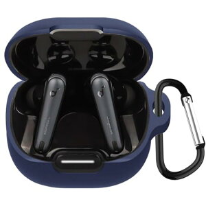 Anker Soundcore Liberty 4 NC �P�[�X �V���R���� �S�ʕی� �����h�~ �L�Y�h�~ �ϏՌ� �����[�d�\ �y�ʏ��^ �J���r�i�t�� (�u���[) �݊��i �ЊO�i