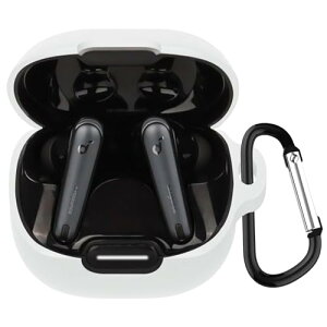 Anker Soundcore Liberty 4 NC �P�[�X �V���R���� �S�ʕی� �����h�~ �L�Y�h�~ �ϏՌ� �����[�d�\ �y�ʏ��^ �J���r�i�t�� (�z���C�g) �݊��i �ЊO�i