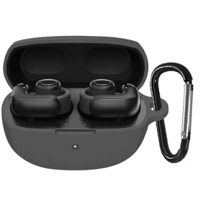 Bose Ultra Open Earbuds �P�[�X �V���R���� �S�ʕی� �����h�~ �L�Y�h�~ �ϏՌ� �����[�d�\ �y�ʏ��^ �J���r�i�t�� (�u���b�N) �݊��i �ЊO�i