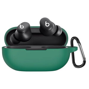 Beats Solo Buds �P�[�X �V���R���� �S�ʕی� �����h�~ �L�Y�h�~ �ϏՌ� �����[�d�\ �y�ʏ��^ �J���r�i�t�� (�O���[��) �݊��i �ЊO�i