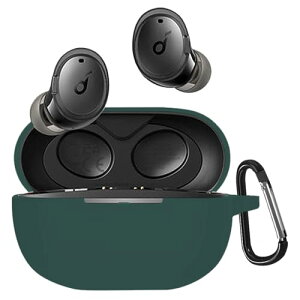 Anker Soundcore Life A3i �P�[�X �V���R���� �S�ʕی� �����h�~ �L�Y�h�~ �ϏՌ� �����[�d�\ �y�ʏ��^ �J���r�i�t�� (�O���[��) �݊��i �ЊO�i