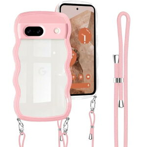 Google Pixel 8a �P�[�X �N���A �V�����_�[ Pixel 8a �J�o�[ ��|�� ������ �΂߂��� �R�t�� �X�g���b�v�t�� �؍� ���� ���킢�� ���� ���^ �y�� �ϏՌ� �V���R�� TPU �o���p�[ �O�[�O�� �s�N�Z��8a 