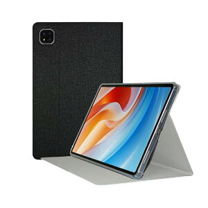 ALLDOCUBE iPlay 60 Pad Pro �P�[�X �p�x���� �㎿PU���U�[ �L�Y�h�~ ALLDOCUBE iPlay 60 Pad Pro �J�o�[ ���^ �y�� �C�菝�h�~ �S�ʕی�^ ALLDOCUBE iPlay 60 Pad Pro 12.1�C���`��p �P�[�X �J�o�[ (�u���b�N)