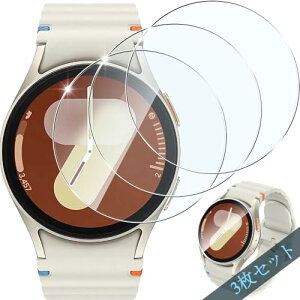 Galaxy Watch 7 / 8 40mm �K���X�t�B���� 3���Z�b�g ���{���f�� �S�ʕی� �X�}�[�g�E�H�b�` �M�����N�V�[ �E�H�b�` 7 / 8 40MM �t���ی�t�B���� �������� �ϏՌ� ���h�~ �����ߗ� �����z�� �w��h�~ 