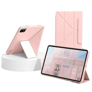 [�������] Xiaomi Poco Pad �P�[�X �J�o�[ �O�܂� �X�^���h Xiaomi Redmi Pad Pro �P�[�X 12.1�C���` �^�u���b�g�P�[�X �蒠�^ �c�^ ���^ �\�t�g�J�o�[ PU ���U�[ �Ռ��z�� ���p�x �ύX �X���� �s���N