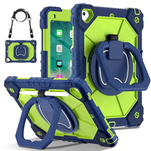 360�x��] iPad ��5���� 6���� �P�[�X �y�� ���[ �V���R�� �h�o iPad Air2 iPad5 iPad6 Pro9.7 �P�[�X�J�o�[ ��� ���|�� �L�b�Y �q���J�o�[ �����O�n���h�� �c�u�� ���u�� �X�^���h �ϏՌ� �����h�~ �l�C