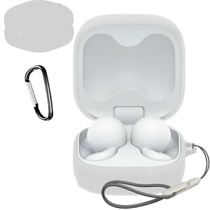 SONY LinkBuds Fit (WF-LS910N)�P�[�X �J�o�[ �P�[�X �V���R�� ���[�P�[�X �֗� �J���r�i�t ���s �y�� �ی�J�o�[ �L�Y�h�~ �h�o �h�k �y�ʏ��^ �����[�d�\ �ی�P�[�X ���[ �P�[�X SONY LinkBuds Fit �p