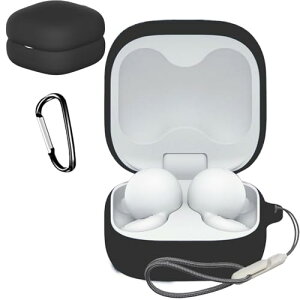SONY LinkBuds Fit (WF-LS910N) �P�[�X �J�o�[ �P�[�X �V���R�� ���[�P�[�X �֗� �J���r�i�t ���s �y�� �ی�J�o�[ �L�Y�h�~ �h�o �h�k �y�ʏ��^ �����[�d�\ �ی�P�[�X ���[ �P�[�X SONY LinkBuds Fit �p
