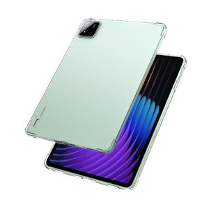 Xiaomi Pad 7 / Xiaomi Pad 7 Pro �P�[�X �N���X�^�� �N���A ���� TPU�f�� Xiaomi Pad7 / Xiaomi Pad7 Pro �J�o�[ (�N���A)