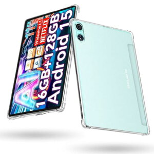 Teclast T50 Plus 2025 / Teclast P50AI �P�[�X 11�C���` �ی�P�[�X TPU �V���R�� �y�� ���^ �C�菝�h�~ �w��h�~ �ϏՌ� Teclast T50 Plus 2025 / Teclast P50AI �P�[�X �J�o�[ (�N���A)