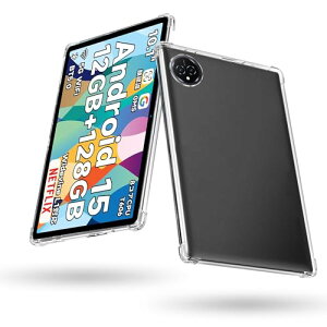 BMAX I10 Plus �P�[�X 10�C���` �ی�P�[�X TPU �V���R�� �y�� ���^ �C�菝�h�~ �w��h�~ �ϏՌ� BMAX I10 Plus �P�[�X �J�o�[ (�N���A)