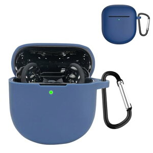 Bose QuietComfort Ultra Earbuds �P�[�X Bose QuietComfort Earbuds II �J�o�[ �����h�~ �L�Y�h�~ �V���R���P�[�X �����[�d�\ �S�ʕی� �J���r�i�t�� (�u���[)