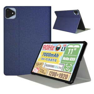 ALLDOCUBE iPlay60 Pro �P�[�X 11�C���` �ی�P�[�X �X�^���h �@�\ �p�x���� �㎿PU���U�[ �y�� ���^ �ϏՌ� �C�菝�h�~ �S�ʕی� �X�}�[�g �J�o�[ (�u���[)