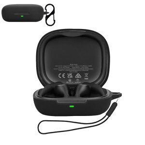 EarFun OpenJump �P�[�X �J�o�[ (�J���r�i�t��+�X�g���b�v�t�� ) �V���R�� ���[�P�[�X �֗� �J���r�i�t ���s �y�ʏ��^ �����[�d�\ �ی�P�[�X ���[ �P�[�X EarFun OpenJump �J�o�[(�u���b�N)