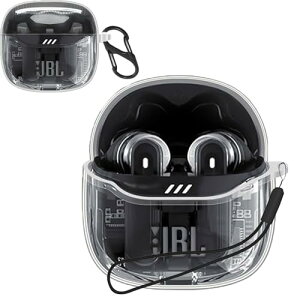 JBL TUNE FLEX 2 �P�[�X �J�o�[ ���� TPU�f�� (�J���r�i�t��+�X�g���b�v�t�� ) �V���R�� ���[�P�[�X �֗� �J���r�i�t ���s �y�ʏ��^ �����[�d�\ JBL TUNE FLEX 2�p �P�[�X �J�o�[ (�N���A)