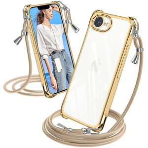 iPhone 16e �P�[�X �N���A �V�����_�[ �ϏՌ� iPhone16e �X�}�z�P�[�X ���b�L���H �A�C�t�H��16e �J�o�[ ���� �D��X�g���b�v�t�� ������ ��|�� �R�t�� ��|�� �V���O���V�����_�[���[�v �΂߂��� 