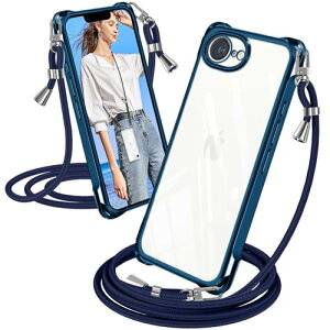 iPhone 17e �P�[�X �N���A �V�����_�[ �ϏՌ� iPhone16e �X�}�z�P�[�X ���b�L���H �A�C�t�H��16e �J�o�[ ���� �D��X�g���b�v�t�� ������ ��|�� �R�t�� ��|�� �V���O���V�����_�[���[�v �΂߂��� 