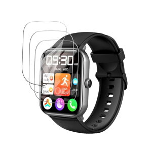 Vialove �X�}�[�g�E�H�b�` 1.9�C���`���� �ی�t�B���� �����x �w��h�~ ���˒ጸ ���������x ������� ���� ��U�h�~ ���^ TPU���_�� �X�}�[�g�E�H�b�` Smart Watch 1.9�C���` �t�B���� 3������