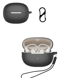 SHOKZ OpenDots One �P�[�X �J�o�[ (�J���r�i�t��+�X�g���b�v�t�� ) �V���R�� SHOKZ OpenDots One �Ή� �֗� �J���r�i�t ���s �y�ʏ��^ �����[�d�\ SHOKZ OpenDots One �P�[�X �J�o�[(�u���b�N)