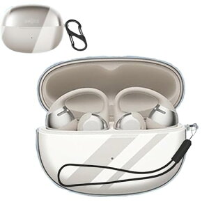SHOKZ OpenDots ONE �P�[�X �J�o�[ ���� TPU�f�� (�J���r�i�t��+�X�g���b�v�t�� ) �֗� �J���r�i�t ���s �y�ʏ��^ �����[�d�\ SHOKZ OpenDots ONE �P�[�X (�N���A)