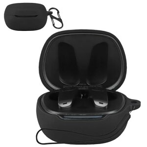 EDIFIER NeoBuds Planar �P�[�X �J�o�[ (�J���r�i�t��+�X�g���b�v�t�� ) �V���R�� EDIFIER NeoBuds Planar �Ή� �֗� �J���r�i�t ���s �y�ʏ��^ �����[�d�\ EDIFIER NeoBuds Planar �P�[�X �J�o�[(�u���b�N)