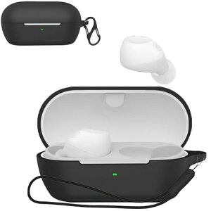 Sony WF-C710N �P�[�X �J�o�[ (�J���r�i�t��+�X�g���b�v�t�� ) �V���R�� Sony WF-C710N �Ή� �֗� �J���r�i�t ���s �y�ʏ��^ �����[�d�\ Sony WF-C710N �P�[�X �J�o�[(�u���b�N)