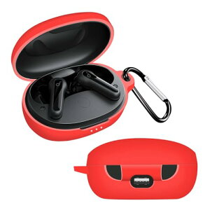 Anker Soundcore Life P2 mini �P�[�X �V���R�� �S�ʕی� �����h�~ �L�Y�h�~ �ϏՌ� �����[�d�\ �y�ʏ��^ �J���r�i�t�� (���b�h)