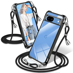 Google Pixel 8a �P�[�X �N���A �V�����_�[ �ϏՌ� �s�N�Z��8a �J�o�[ ���� �X�}�z�P�[�X �D��X�g���b�v�t�� ������ ��|�� �R�t�� �J�o�[ ��|�� �V���O���V�����_�[���[�v �΂߂��� ���߉\��