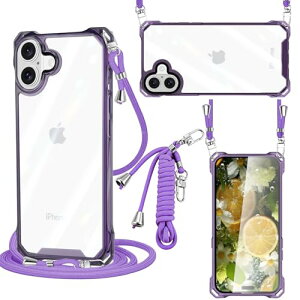 iPhone 16 Plus �P�[�X �N���A PC �V�����_�[ �y�� �ϏՌ� �J�o�[ �A�C�t�H��16 Plus �P�[�X ���� ���^ �y�� PC�w�� + TPU�o���p�[ ��w�\�� �g�уP�[�X ��|�� ���|�� �΂߂��� ��|���P�[�X �X�g���b