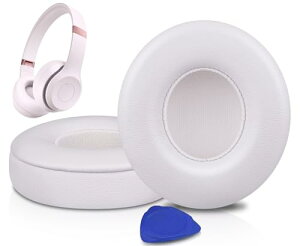 Beats Solo 4 Wireless On-Ear �C���[�p�b�h �C���[�N�b�V���� �w�b�h�Z�b�g �w�b�h�p�b�h Solo4 �ɑΉ� �v���e�C�����U�[ �C���[�J�b�v �����x�t�H�[�� ���� ������ �������ǉ� �w�b�h�p�b�h - �N���E
